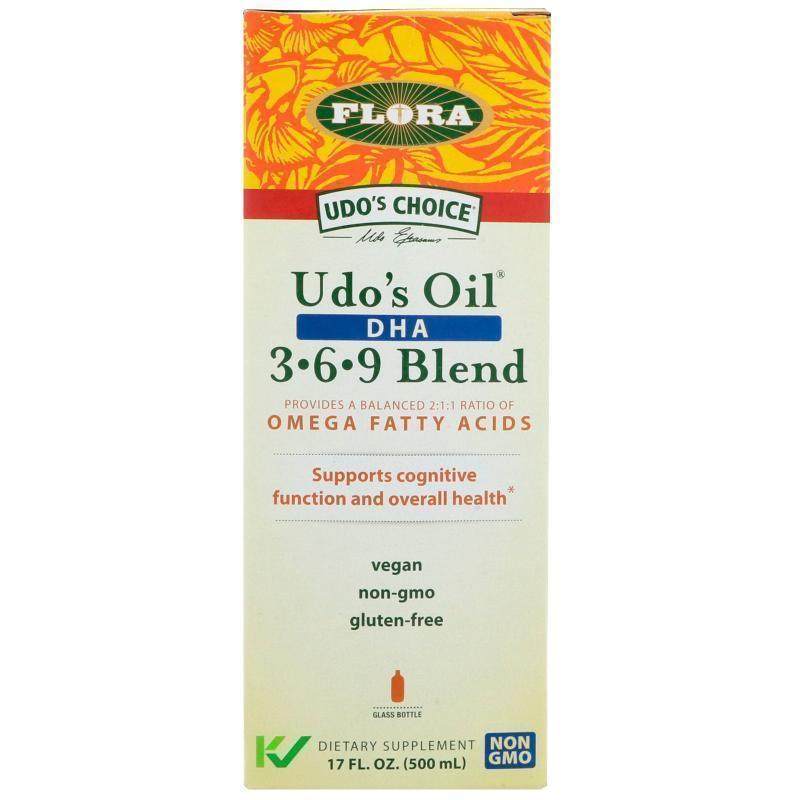 Flora,Udo's Choice® Udo's Oil® DHA 欧米伽-3/6/9&amp;amp;