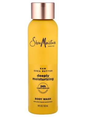 SheaMoisture,Deeply Moisturizing Body Wash, Raw Shea Butter,