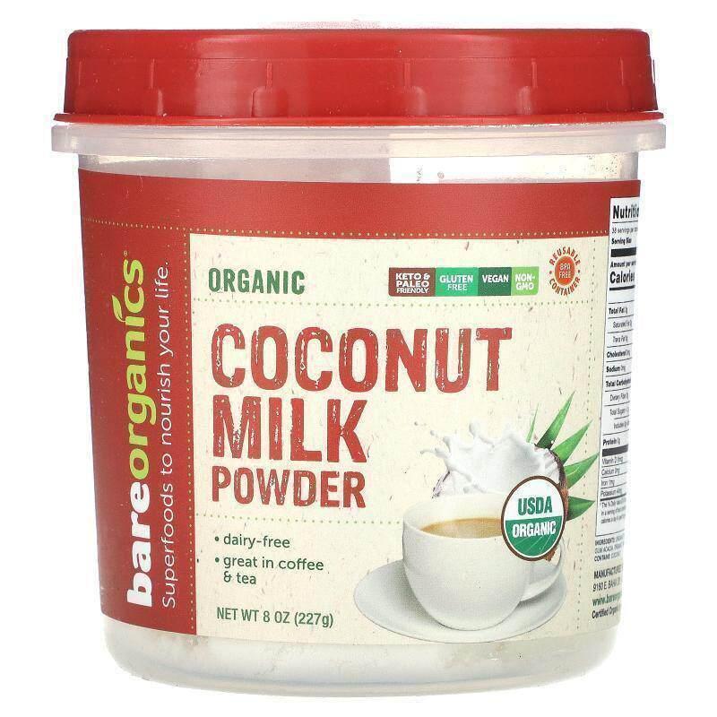 BareOrganics有机椰奶粉烘焙原料进口面食面包蛋糕饼干手工家用美图片
