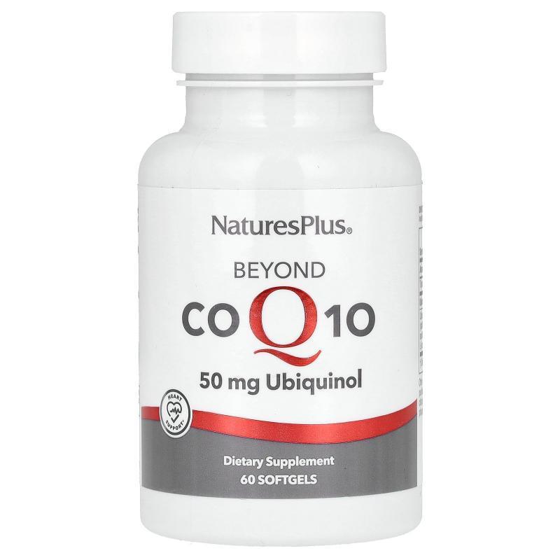 自然加,Beyond CoQ10, 50 mg, 60 Softgels