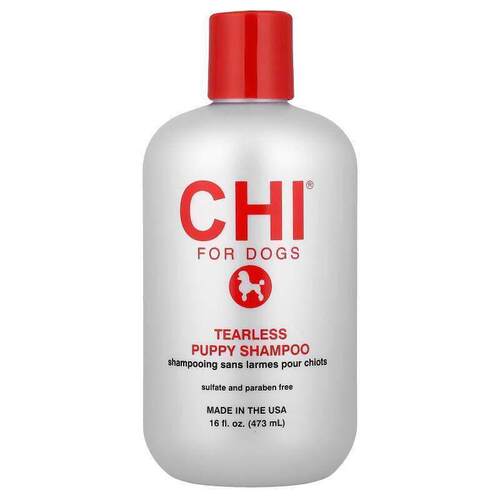 CHI for Dogs,Tearless Puppy Shampoo, For Dogs, 16 fl oz (473