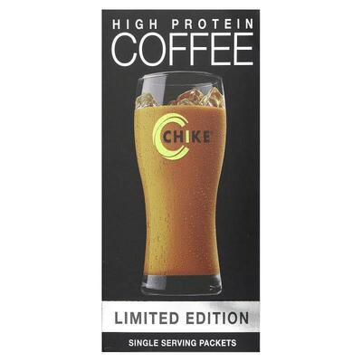Chike Nutrition,High Protein Coffee, Chai Latte, 12 Packets,