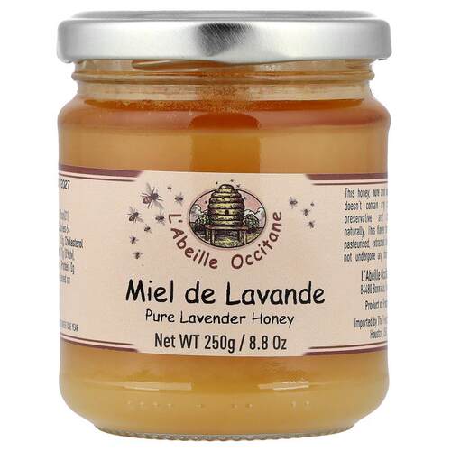 L'Abeille Occitane,Pure Lavender Honey, 8.8 oz (250 g)