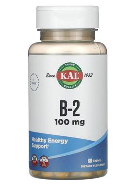 KAL,B-2, 100 mg, 60 Tablets
