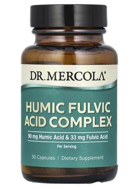 Mercola博士,Humic Fulvic Acid Complex, 30 capsules