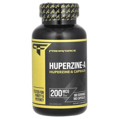 Primaforce,Huperzine-A , 200 mcg, 180 Capsules