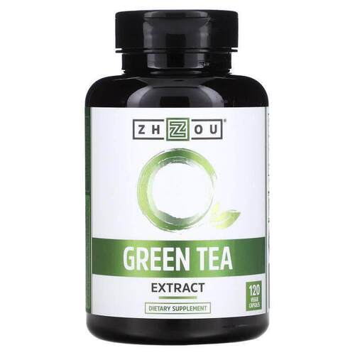 Zhou Nutrition,绿茶提取物，120 粒素食胶囊