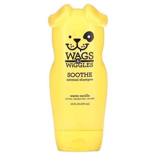 Wags &amp;amp; Wiggles,Soothe Oatmeal Shampoo, Warm Vani