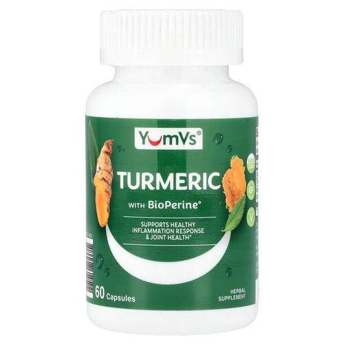 YumVs,Turmeric With Bioperine®