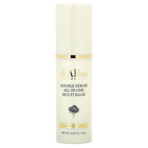 d'Alba,Double Serum All in One Multi Balm, 0.35 oz (10 g)