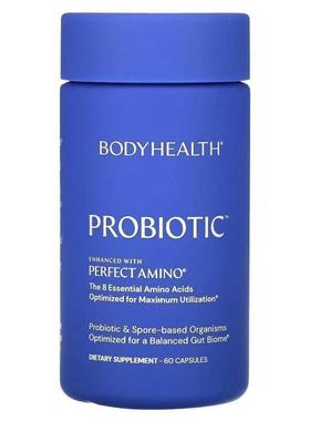 BodyHealth,Probiotic, 60 Capsules