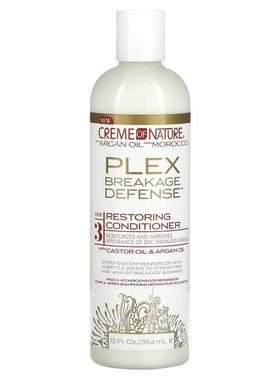 Creme Of Nature,Argan Oil From Morocco, Plex Breakage Defens