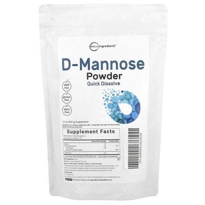 Micro Ingredients,D-Mannose Powder, 12 oz (340 g)