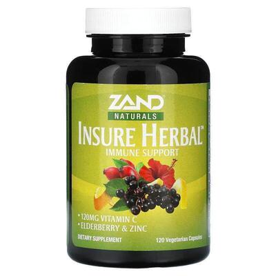 Zand,Naturals, Insure Herbal, Immune Support, 120 Vegetarian