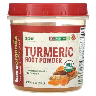 BareOrganics,Turmeric Root Powder, 8 oz (227 g)