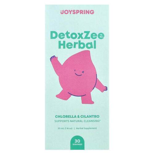 JoySpring,DetoxZee Herbal，1 液量盎司（30 毫升）