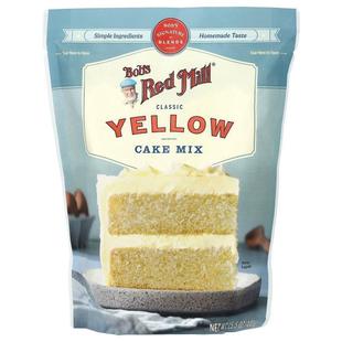鲍勃红磨坊,Classic Yellow Cake Mix, 15.5 oz (440 g)