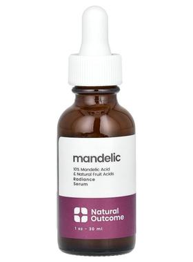 Natural Outcome,Mandelic, Radiance Serum, Fragrance Free