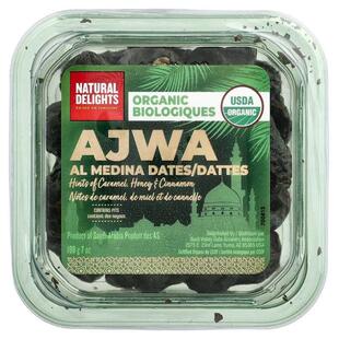 Natural Delights,Ajwa Al Medina Dates, 7 oz (198 g)