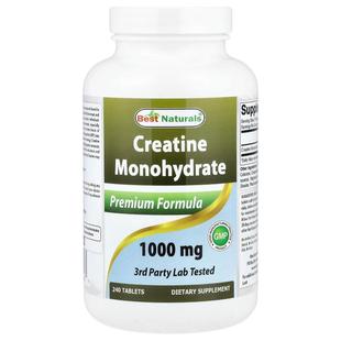 Best Naturals,Creatine Monohydrate, 1,000 mg, 240 Tablets