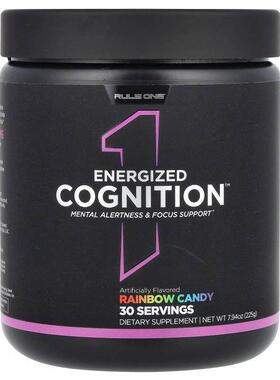 Rule One Proteins,Energized Cognition, Rainbow Candy, 7.94 o
