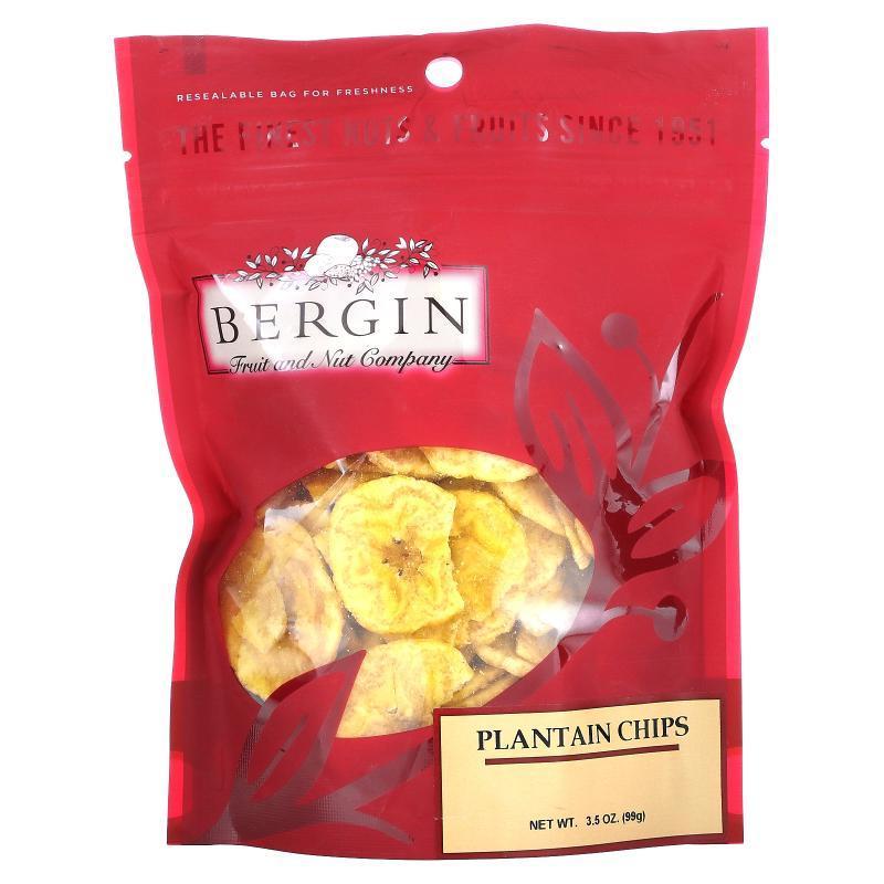 Bergin Fruit and Nut Company,香蕉片，3.5 盎司（99 克）