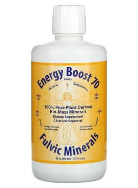 Morningstar Minerals,能量提升 70，富里矿物，32 液量盎司（946