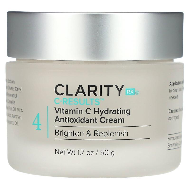 ClarityRx,C-Results，维生素 C 补水抗氧霜，1.7 盎司（50 克）