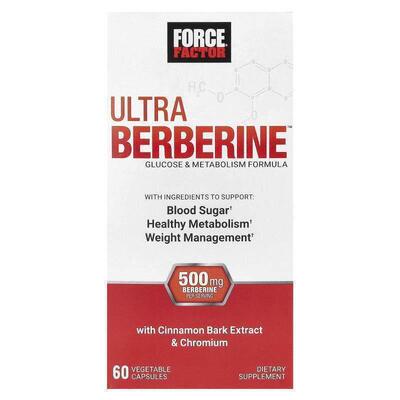 Force Factor,Ultra Berberine, Glucose &amp;amp;amp;amp;a