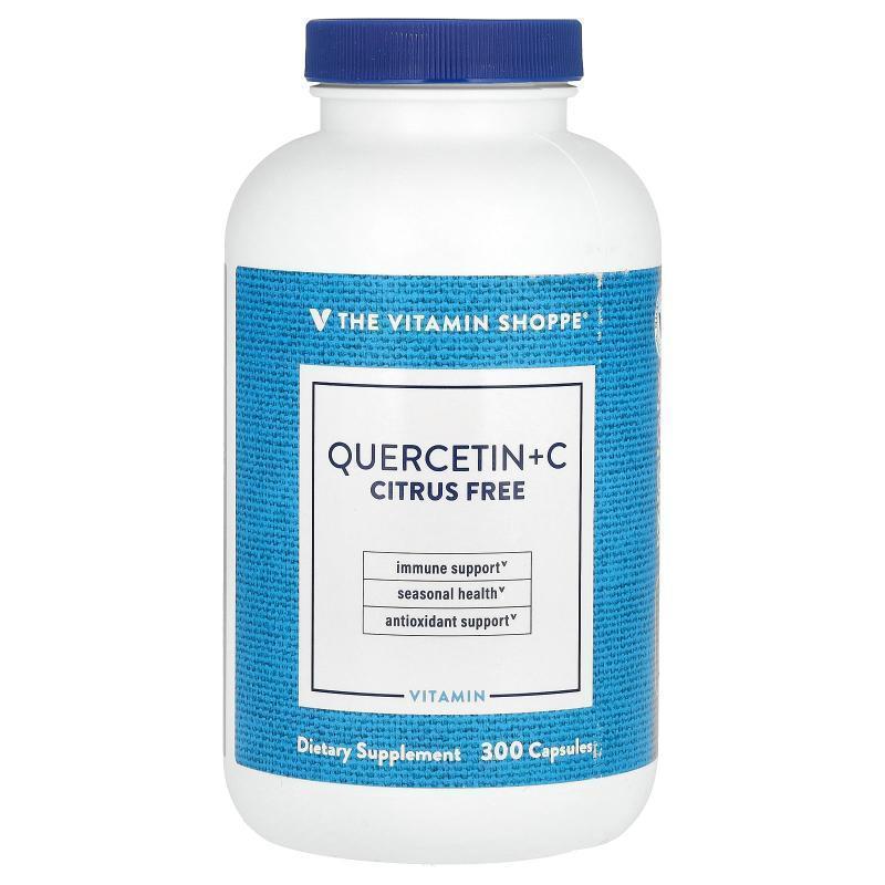 The Vitamin Shoppe,Quercetin + C, 300 Capsules