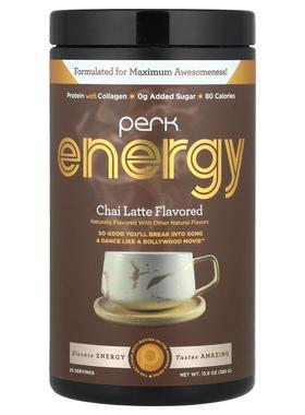 Perk Energy,印度茶拿铁，13.6 盎司（380 克）