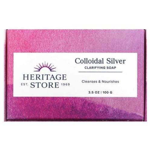 Heritage Store胶体银肥皂100克