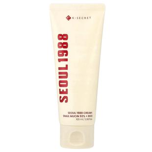 K-Secret,Seoul 1988 霜，蜗牛粘蛋白 93% + 大米，3.38 液量盎司