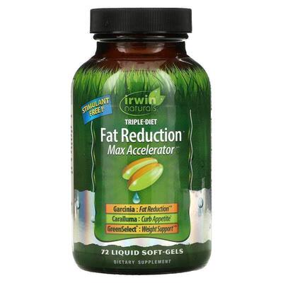 爱乐能,Triple-Diet Fat Reduction+ Max Accelerator，72 粒液体