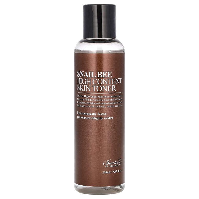 Benton,Snail Bee, High Content Skin Toner, 5.07 fl oz (150 m