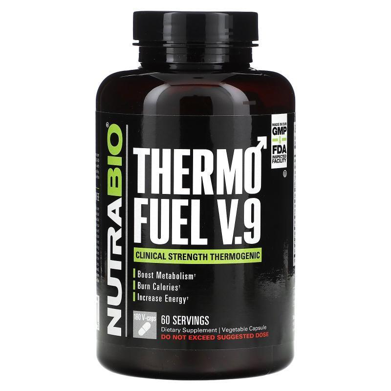 Nutrabio Labs,男士 ThermoFuel V9，180 粒素食胶囊
