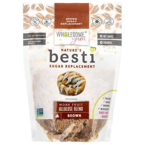 Wholesome Yum,Nature's Besti 红糖替代品，罗汉果阿洛酮糖混合