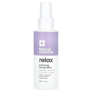 Natural Outcome,Relax, Calming Facial Mist, 4 oz (120 ml)