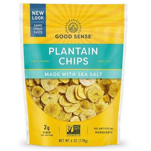 Good Sense,Plantain Chips, 6 oz (170 g)