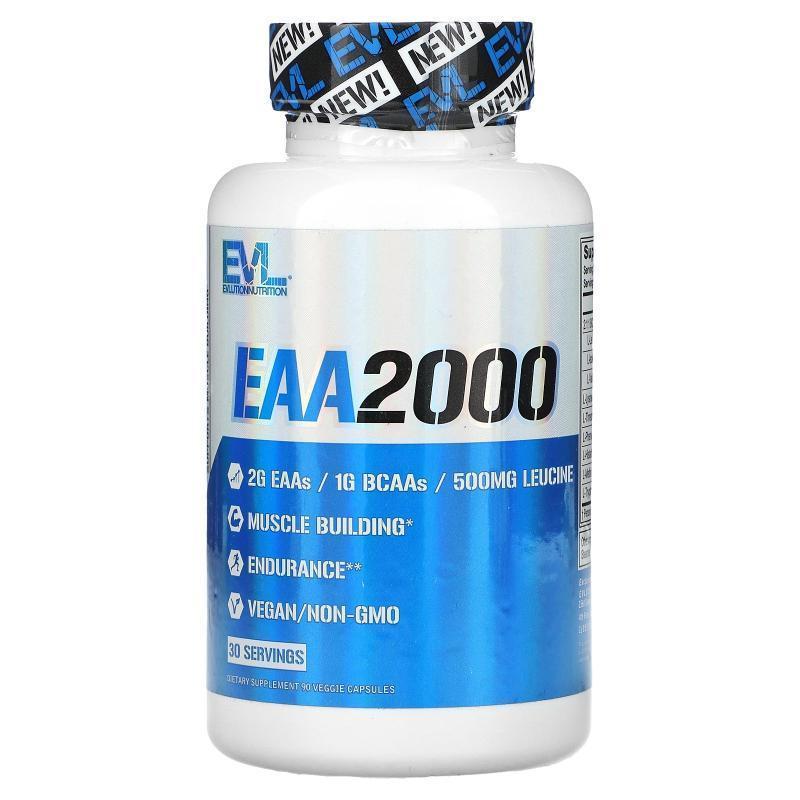 EVL,EAA2000, 90 Veggie Capsules