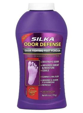 Silka,Odor Defense，气味防御足粉，6 盎司（170 克）