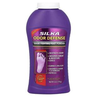 气味防御足粉 盎司 Silka 克 Defense 170 Odor