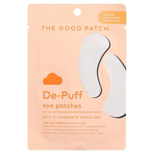 The Good Patch,De-Puff Eye Patches, 1 Pair