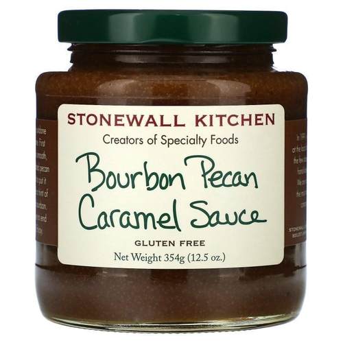 Stonewall Kitchen,Bourbon Pecan Caramel Sauce, 12.5 oz (354