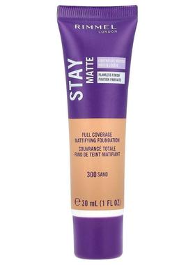 芮谜,Stay Matte, Full Coverage Mattifying Foundation, 102 Li