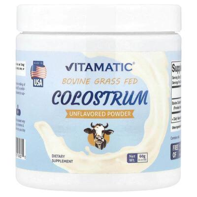 Vitamatic,初乳，草饲牛，原味，2.11 盎司（60 克）