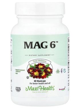 Maxi Health,Mag 6™, 60 Maxicaps
