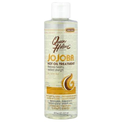 海伦皇后,Hot Oil Treatment, Jojoba, Dry, 8 fl oz (237 ml)