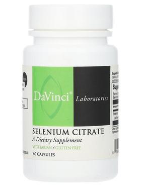 DaVinci Laboratories of Vermont,Selenium Citrate , 60 Capsul
