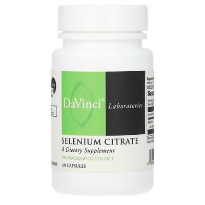 DaVinci Laboratories of Vermont,Selenium Citrate , 60 Capsul